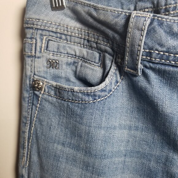 Miss Me Women's  Angel Wing Studded Bootcut Y2K Western Jeans Sz 30 - Picture 10 of 10